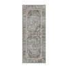 Abynow Medallion Diamond Distressed Rustic Indoor Area Rug - 4 of 4