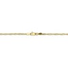 Black Bow Jewelry 1.7mm 10k Yellow Gold Polished Singapore Chain Necklace - 4 of 4
