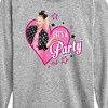 JoJo Siwa Life's a Party Long Sleeve Graphic T-Shirt - Athletic Heather - 2T - 2 of 3