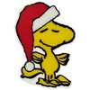 Northlight 7" Peanuts Woodstock in Santa Hat Christmas Window Cling Decoration - image 4 of 4