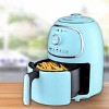 Brentwood AF-202BL 2 Quart Small Electric Air Fryer Blue with Timer and Temp Control - 3 of 4