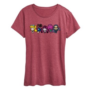 Women's - Mattel - 80Th Lineup Color Short Sleeve Graphic T-Shirt - 1 of 4