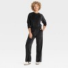 Women's Leisure Studio Velour Pullover Sweatshirt - Universal Thread™ - 3 of 4