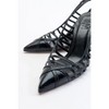 Gesto Black Stiletto Heel (Women) | Prologue Shoes - 2 of 4