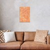 Orange Female Legs by Whales Way Unframed Wall Canvas - iCanvas - 3 of 3