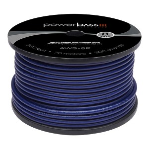 PowerBass AWS-8P - 8 Gauge 230 Feet Power Wire Spool - 1 of 1