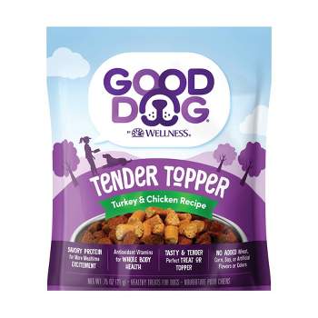 Good Dog by Wellness Tender Toppers Turkey & Chicken Recipe Dry Dog Food - 0.75oz