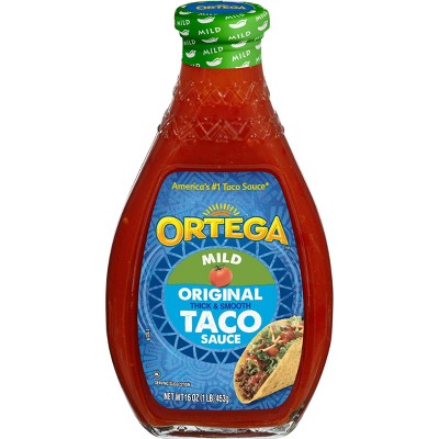 Ortega Original Thick & Smooth Mild Taco Sauce 16-oz.