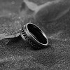 8mm Stainless Steel Spinner Ring - Anxiety Relief Wedding Band (Size 4) - 3 of 4