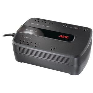 APC® Back-UPS® 650 8-Outlet 650VA System in Black - 1 of 4