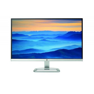 Photo 1 of HP 27er 27" LCD Monitor Natural Silver - 1920 x 1080 Full HD display - In-plane Switching Technology - 60Hz refresh rate - Panoramic view
