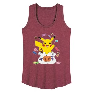 Women's - Pokémon - Gotta Eat Em All Graphic Racerback Tank - 1 of 4