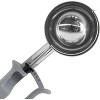 Zeroll Universal Standard Length EZ Disher Food Portion Control Scoop Hand  2 3/4-Inch, Gray - 3 of 4