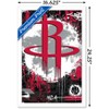 Trends International NBA Houston Rockets - Maximalist Logo 23 Framed Wall Poster Prints - 3 of 4
