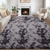 Modern Fluffy Area Rugs for Bedroom Living Room, Plush Soft Thick Fuzzy Shaggy Carpet for Kids Nursery Dorm - 2 of 4