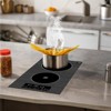 Equator 12" Built-In/Freestanding 2 Burner VERTICAL Induction Cooktop 110V - 4 of 4