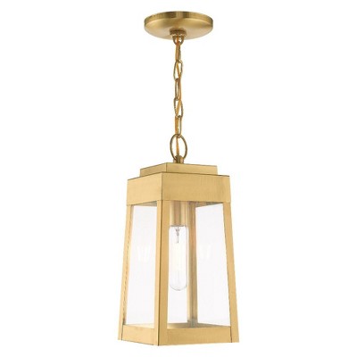 Livex Lighting Oslo 1 - Light Pendant in  Satin Brass
