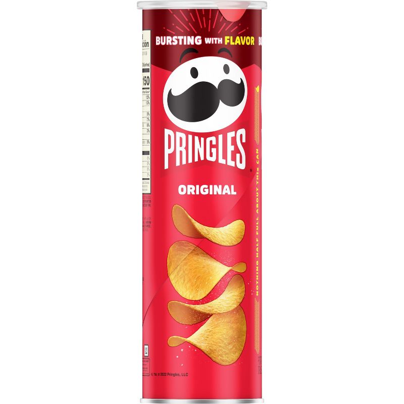 Pringles Original Flavored Potato Crisps Chips - 5.2oz, 3 of 12