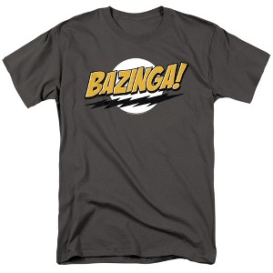 Big Bang Theory Bazinga Adult T-Shirt - 1 of 4