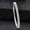 Ross-Simons 2.00 ct. t.w. Diamond Bangle Bracelet in Sterling Silver - 4 of 4