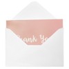 Best Paper Greetings 48 Pack Pink and Sage Green Thank You Cards with Envelopes Bulk for Weddings, Baby Showers, Business (4 x 6 In) - 4 of 4