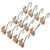 The Lakeside Collection Bunnies & Bows Bath Collection - Set of 12 Shower Hooks - 2 of 2