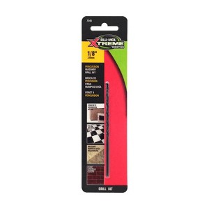 Disston Blu-Mol Xtreme 1/8 in. X 4 in. L Carbide Tipped Masonry Drill Bit Straight Shank 1 pk - 1 of 2
