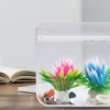 Fish Tank, Aquarium Tank With Clamp Light, Wall Mounted Filter, Anti Slip Base, Aquarium Starter Kits, Square Fish Tank For Living Room Office Decor - 4 of 4