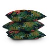 Avenie Jungle Cats Outdoor Throw Pillow Orange - Deny Designs - 3 of 3