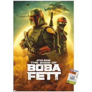 Trends International Star Wars: The Book of Boba Fett - Key Art Unframed Wall Poster Prints - 1 of 4