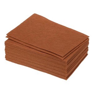 Unique Bargains Polyester Soft Home Handcrafts Project DIY Felt Fabric Sheets 36 Pcs - 1 of 4