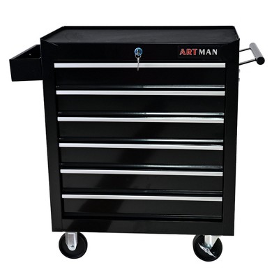 NicBex 4-Drawer Rolling Tool Chest Steel Tool Storage Cabinet with Wheels for Garage Warehouse