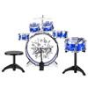 Best Choice Products 11-Piece Kids Starter Drum Set w/ Bass Drum, Tom Drums, Snare, Cymbal, Stool, Drumsticks - 3 of 4