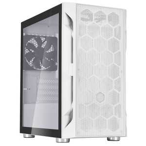 SilverStone Technology FARA H1M White Micro-ATX case, SST-FAH1MW-G - 1 of 4