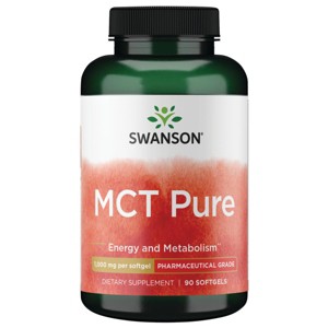Swanson Mct Pure - Pharmaceutical Grade 1,000 mg 90 Softgels. - 1 of 2