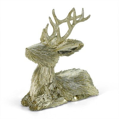 Christmas Pipa Sitting Deer