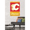 Trends International NHL Calgary Flames - Retro Logo 13 Unframed Wall Poster Prints - 2 of 4