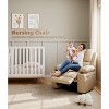 Recliner Chair with Heat & Massage - 360° Swivel Rocking Chair with USB Port, Cup Holders, Side Pockets - 2 of 4
