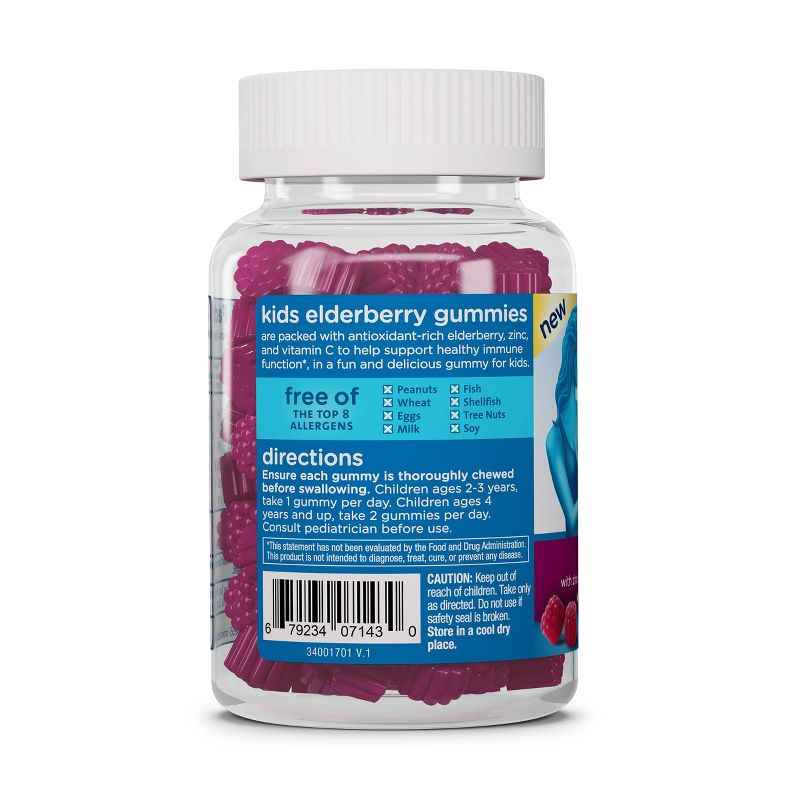 Mommy&#39;s Bliss Kids Elderberry Gummies + Immunity Support - 60ct, 4 of 6