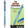 Pilot 12ct Better Retractable Ballpoint Pens Medium Point 1.0mm Blue - image 4 of 4