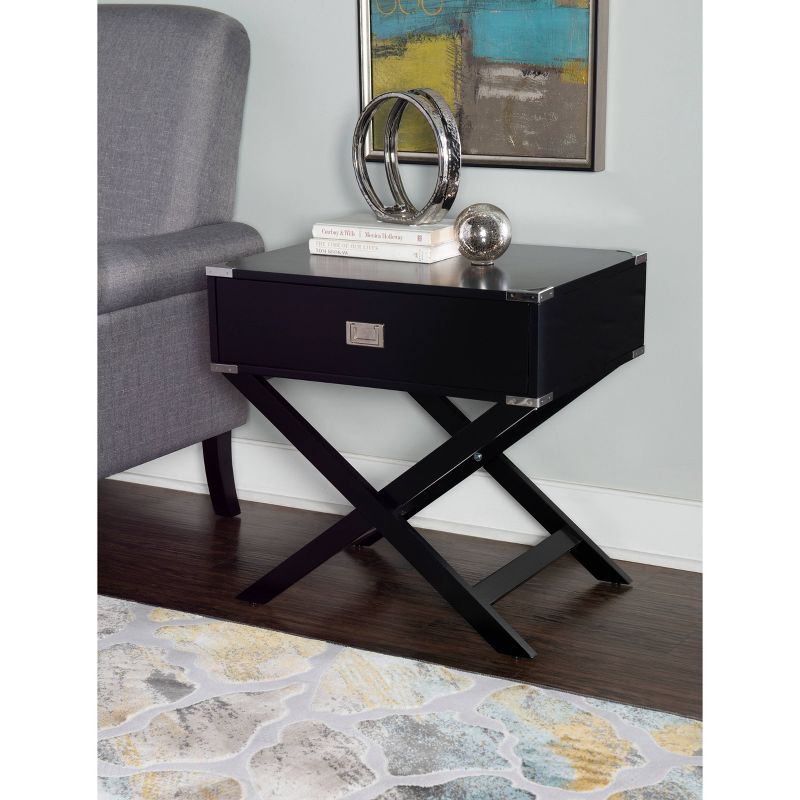 Peggy X Base Accent Table - Linon, 5 of 10