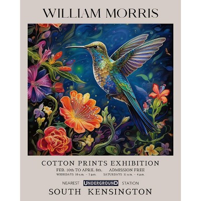 Poster Master William Morris - Hummingbird No6