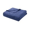 VCNY 3pc Solomun Pinsonic Quilt Set Moonlight Dark Blue - image 4 of 4