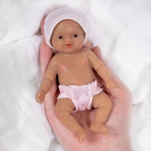 Paradise Galleries Itty Bitty Newborn Baby Doll, Ping Lau Designer's Doll Collections with Reborn Doll Diapers and  Baby Doll Magic Bottle - Baby Girl - 1 of 4