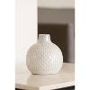 Notched Ceramic Bottle Vase (Set of 4) - 2 of 3