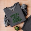 Simply Sage Market Howdy Go Lucky Clovers Lightweight Garment Dyed Sweatshirt - 3 of 4