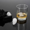 Foster & Rye Skull Ice Mold, Silicone Ice Tray, Black, Novelty Ice Mold, Food-Safe Silicone, Dishwasher Safe - 3 of 4