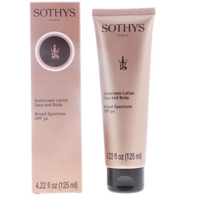Sothys Sunscreen Lotion for Face & Body SPF30 4.22 oz