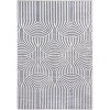 JONATHAN Y Ariana MidCentury Art Deco Striped Arches Two-Tone High-Low Area Rug - image 2 of 4