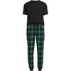 Lands' End Men's Knit Jersey Pajama Sleep Set - 3 of 3